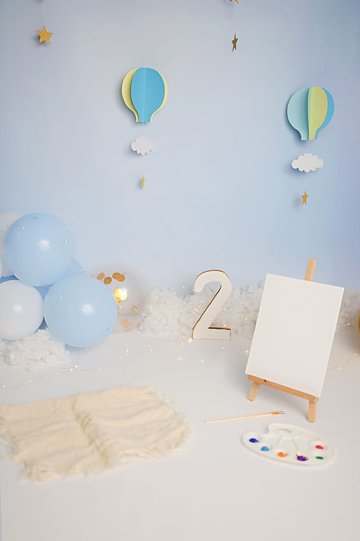 séance photo enfant paris petit artiste anniversaire 2 ans your lovely days photography - decor